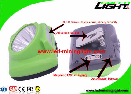 Phare rechargeable lumineux superbe 6.8Ah 13000 Lux Safety For Mining Tunneling de LED