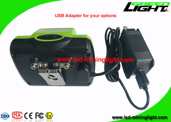 L'exploitation sans fil matérielle de PC dur allume 13000 Lux High Power Helmet Lamp 1.78W