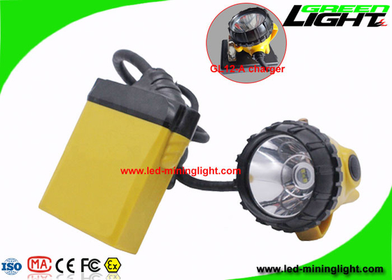avertissement haut-bas de puissance faible de Cree With Cable SOS de poutre de lumière de casque de mineurs 10.4Ah