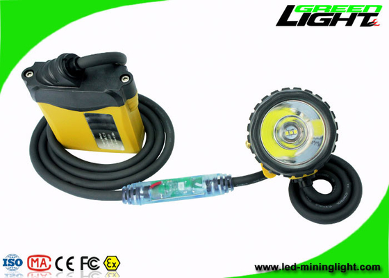 Anti batterie explosive de Lux Illuminance With 10.4Ah de la lumière 25000 de casque de mineurs