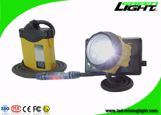 Anti batterie explosive de Lux Illuminance With 10.4Ah de la lumière 25000 de casque de mineurs