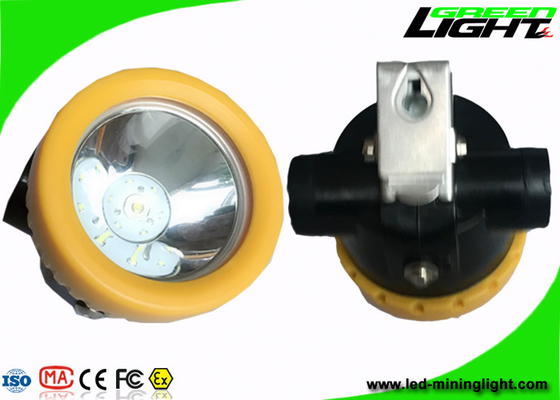 Lampe 1000 de chapeau de extraction sans fil souterraine de mineurs de cycles de batterie de poids léger des lumières 191g