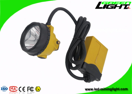 L'anti casque antichoc de extraction explosif a mené la sécurité des lumières 10.4Ah 25000lux rechargeable