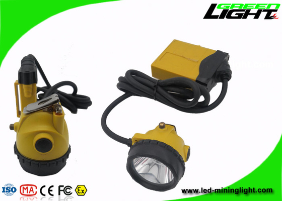 L'anti casque antichoc de extraction explosif a mené la sécurité des lumières 10.4Ah 25000lux rechargeable