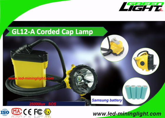 Résistant aux chocs léger de la conception 25000 de mineurs uniques de Lux Cree LED avec le verre trempé de câble