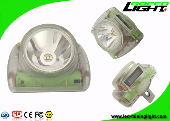 les lampes de chapeau sans fil d'exploitation de 13000lux LED IP68 imperméabilisent USB chargeant de l'écran d'OLED