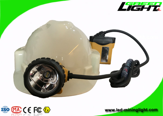 Lumières de extraction rechargeables du casque antichoc LED de la preuve 25000lux de l'eau IP68 avec la capacité 10.4Ah