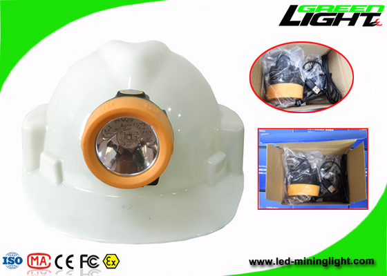 Explosif de extraction mené matériel d'éclat de la lampe de chapeau d'ABS 10000lux anti avec le chargeur d'USB