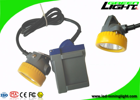 la batterie LED du Li-ion 6.6Ah extrayant la poutre 15000lux élevée légère a attaché la lampe ignifuge