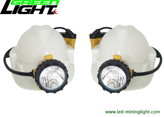 Le grand phare rechargeable anti IP68 explosif GL12-A de la puissance 348lum LED a attaché le chapeau