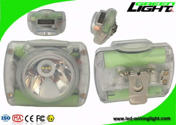 lampes de chapeau de mineurs de 3.7V Undergroud 6.8Ah léger sans fil Li - Ion Battery IP68