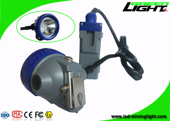 Anti phare explosif d'exploitation de LED, temps de travail mené souterrain de la lampe de chapeau d'exploitation 16hours