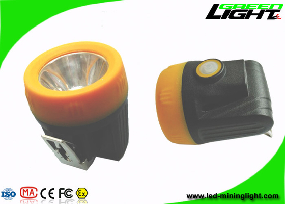 Lampes de chapeau IP68 de extraction sans fil imperméables matériel de 10000 ABS de lux avec le chargeur d'USB