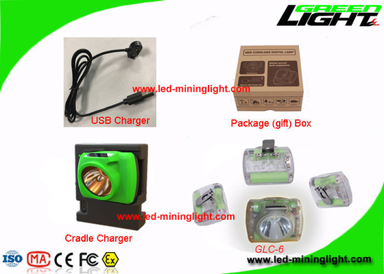 Le chapeau de extraction sans fil rechargeable allume USB chargeant le matériel ignifuge