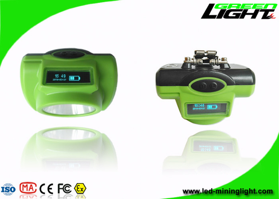 Lumières auxiliaires légères principales 13000lux de la lampe de chapeau de mineurs de la sécurité LED la souterraine deux