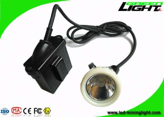 L'anti souterrain explosif de sécurité a attaché la lampe de chapeau de mineurs menés 6.6Ah 1.67W 10000Lux