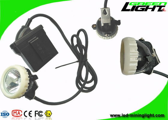 L'anti souterrain explosif de sécurité a attaché la lampe de chapeau de mineurs menés 6.6Ah 1.67W 10000Lux