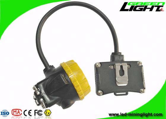 Les lumières 15000lux de chapeau de l'exploitation IP68 ont semi attaché la batterie de 3.7V 450mA 6.8Ah Panasonic