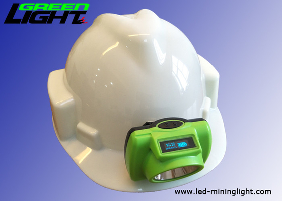 Lumières matérielles de charbonnage de PC d'ABS, batterie de extraction menée 3.7v de la lampe de chapeau 6.8Ah