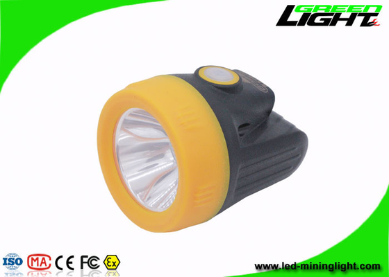 lampes de chapeau de mineurs de la capacité 3.8Ah 10000lux sans fil pour l'éclairage de sécurité de site minier