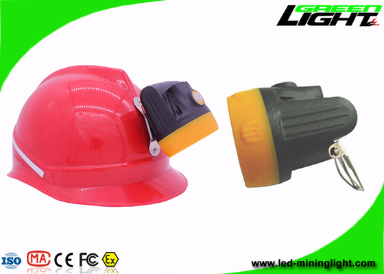 lumière souterraine gauche de remplissage magnétique de mine de charbon de 1.1W 10000 Lux Led Mining Cap Lamp