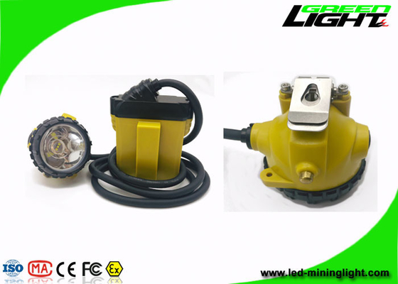 Lumières souterraines 3W de charbonnage de 25000 lux 10.4Ah avec la fonction d'avertissement de puissance faible