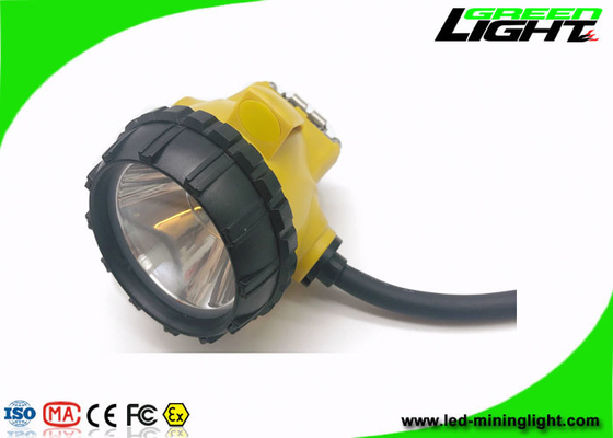 Lumières souterraines 3W de charbonnage de 25000 lux 10.4Ah avec la fonction d'avertissement de puissance faible
