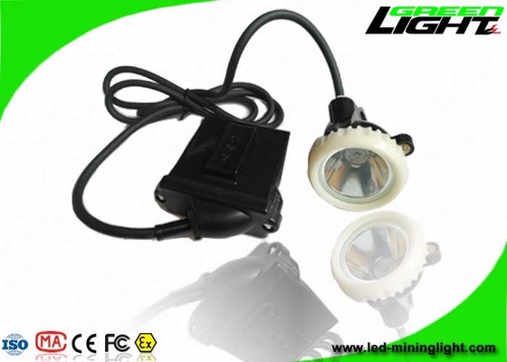 IP67 a mené les lumières de extraction de chapeau, les phares rechargeables 10000lux 6.6Ah de sécurité au fond