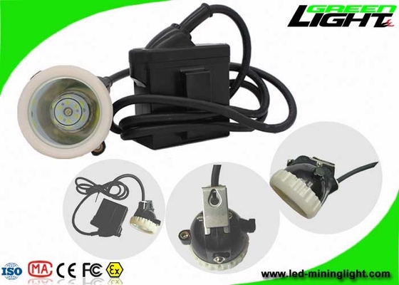 IP67 a mené les lumières de extraction de chapeau, les phares rechargeables 10000lux 6.6Ah de sécurité au fond
