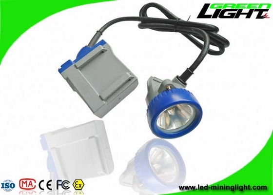 Le chapeau d'exploitation de sécurité au fond allume 10000lux 6.6Ah le lithium rechargeable Ion Battery