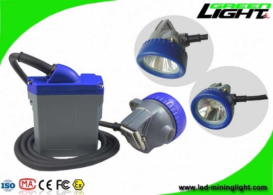 Le chapeau d'exploitation de sécurité au fond allume 10000lux 6.6Ah le lithium rechargeable Ion Battery