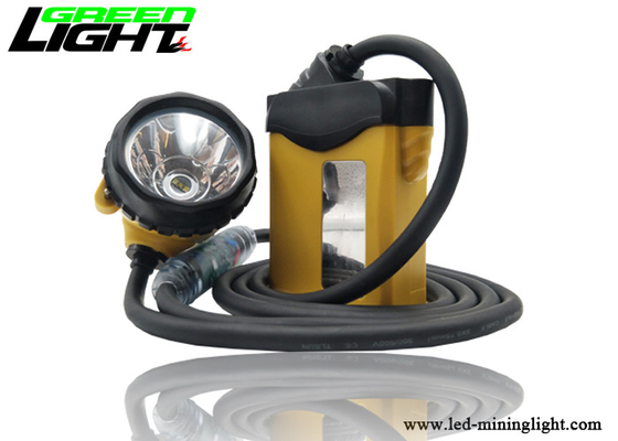 Phare rechargeable de allumage en aluminium 25000lux IP68 CREE Light Source de mineurs de tasse