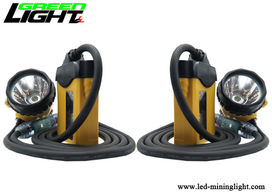 Phare rechargeable de allumage en aluminium 25000lux IP68 CREE Light Source de mineurs de tasse