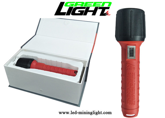explosif de lumière rechargeable de torche de 25000lux 10W anti avec la délivrance d'utilisation d'écran de visualisation de temps, industriel et l'exploration