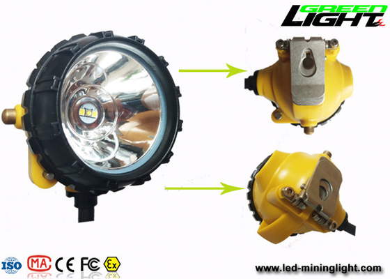 Luminosité attaché de la lampe de chapeau de mineurs de sécurité du travail intense 25000lux SOS 10.4Ah GL12-A