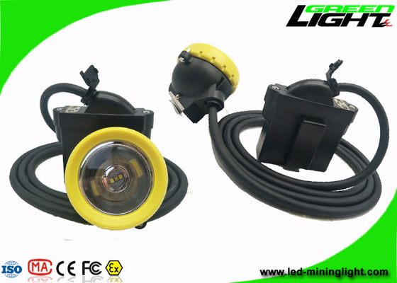 lampe de chapeau de mineurs de la sécurité 10000lux IP68 GL5-D LED USB industriel rechargeable