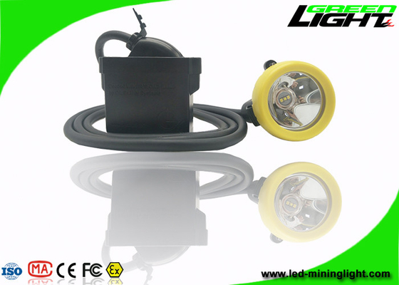 lumière menée rechargeable 7.8Ah Li - Ion Battery IP68 450mA de casque antichoc de 216lum 10000lux