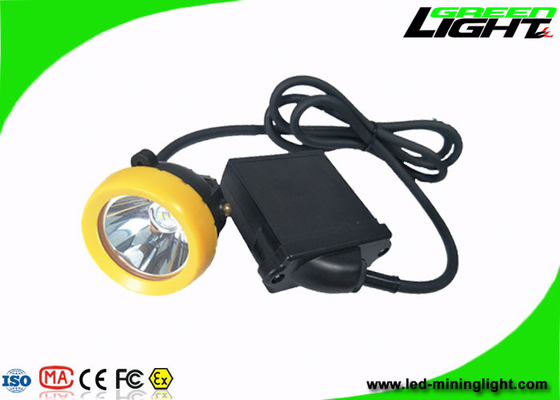 Batterie légère de l'exploitation IP68 10000lux 6.6Ah de Cree Source LED avec le bouton de silicium