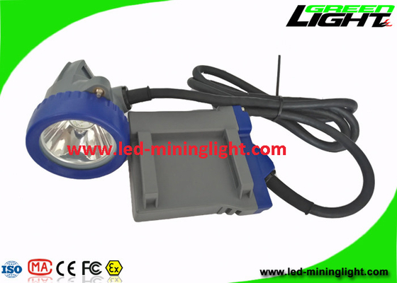 Watt imperméable 6.6Ah Li - Ion Battery rechargeables de la lampe de chapeau des mineurs IP68 menés 1,67