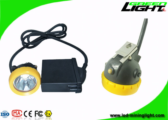 Batterie légère de l'exploitation IP68 10000lux 6.6Ah de Cree Source LED avec le bouton de silicium
