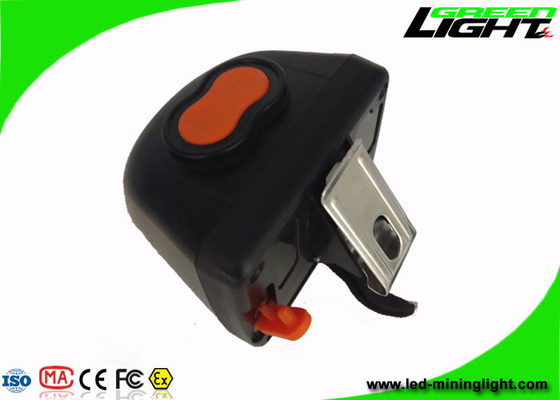 Écran léger rechargeable d'affichage à cristaux liquides d'exploitation de lampe de chapeau d'intense luminosité pour l'industrie minérale