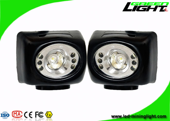 Écran léger rechargeable d'affichage à cristaux liquides d'exploitation de lampe de chapeau d'intense luminosité pour l'industrie minérale