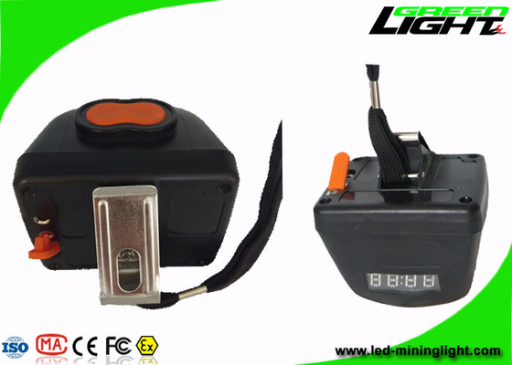 Écran léger rechargeable d'affichage à cristaux liquides d'exploitation de lampe de chapeau d'intense luminosité pour l'industrie minérale