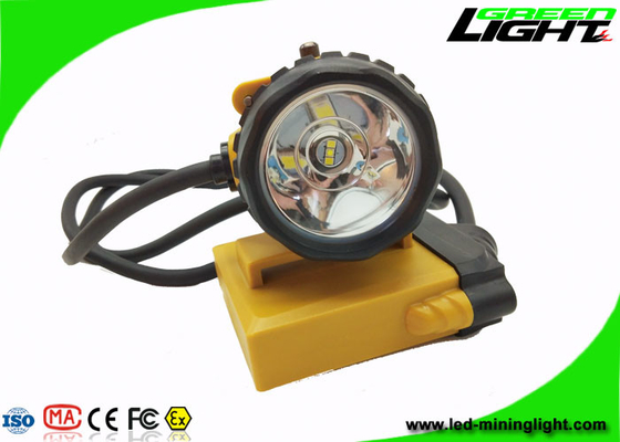 le chapeau du charbonnage 25000lux allume le temps imperméable de longue durée de batterie d'IP68 10.4Ah SAMSUNG