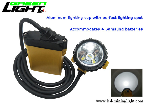 Lampes de chapeau de extraction sans fil de puissance élevée 25000 batteries de Lux With Samsung Rechargeable Lithium