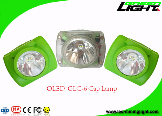 13000 LUX Led Mining Cap Lamp, lumière portative IP68 de casque de mineurs imperméable