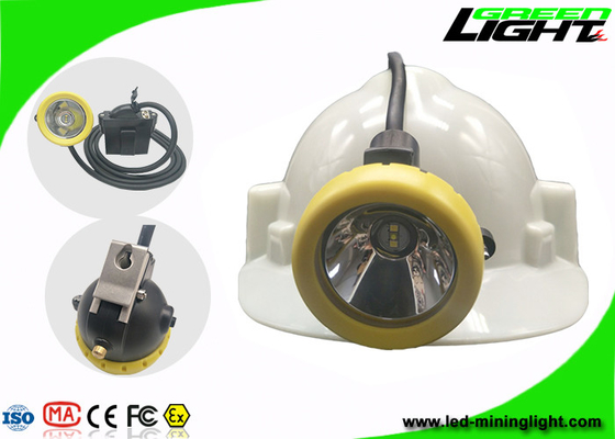 chargeur d'USB d'éclat de la lumière 10000lux de casque de mineurs de 1.67W IP68 garantie de 1 an