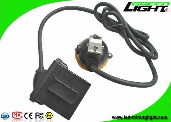 Lampe de chapeau des mineurs IP68 menés 10000lux 7.8Ah Li - chapeau d'Ion Battery With Silicon Button