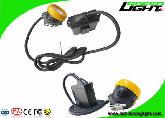 Lampe de chapeau des mineurs IP68 menés 10000lux 7.8Ah Li - chapeau d'Ion Battery With Silicon Button