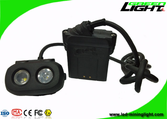 La lampe de chapeau rechargeable de mineurs menés d'OLED 15000lux imperméable conjuguent - poutre fonctionnelle